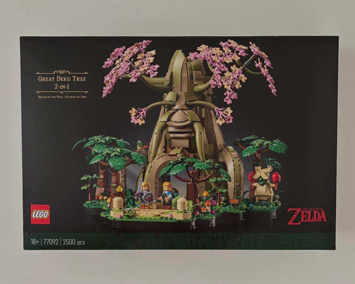 LEGO 77092 Legenda deku ZELDA drzewo klocki 2 w 1 nowe oryginalne