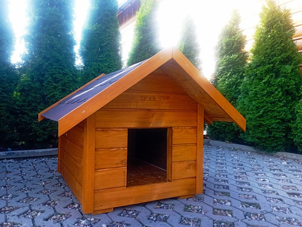 Buda ocieplona dla psa