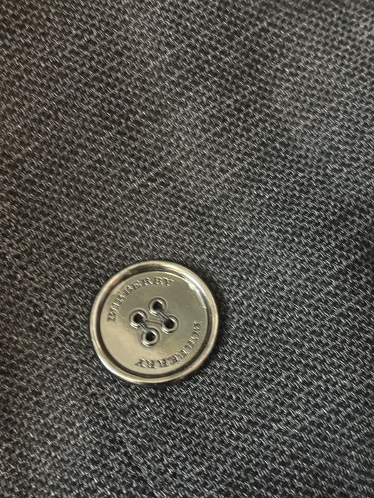 Burberry Двобортний піджак тренч льон котон