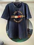 Granatowa koszulka Tommy Hilfiger New York organic cotton