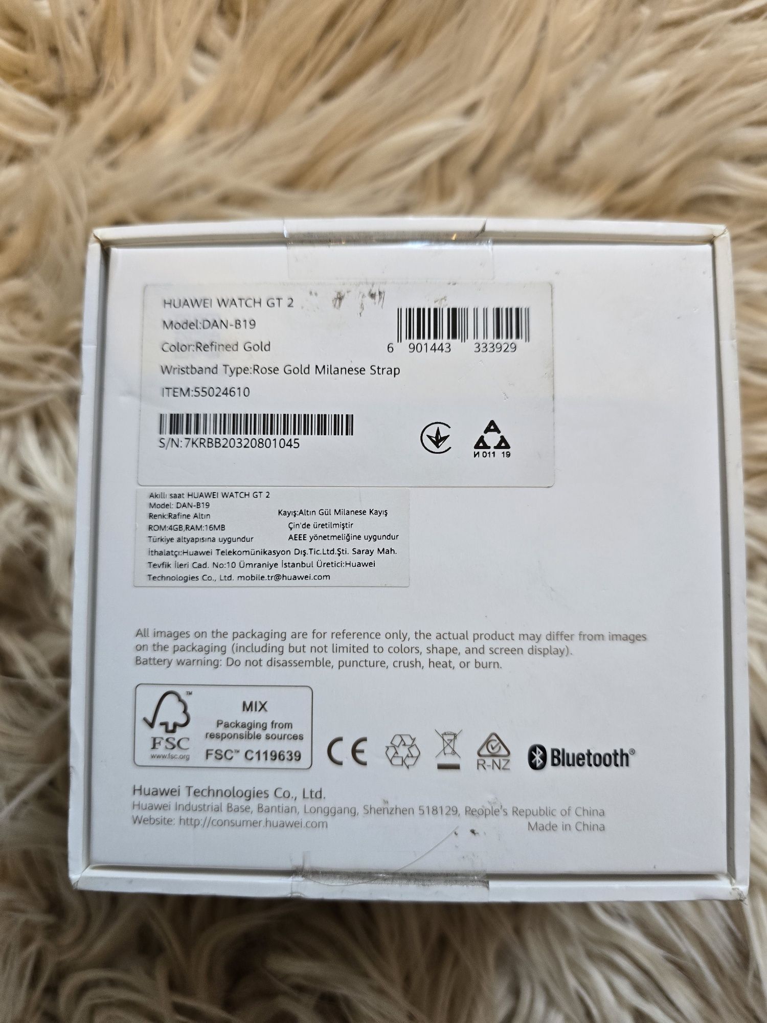 Zegarek Huawei GT2 Elegant