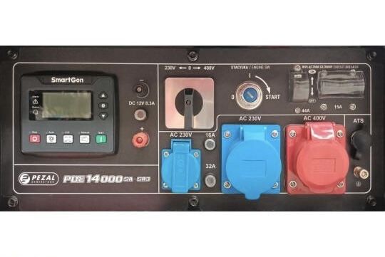 Дизельний генератор (smartGen)PEZAL PDE14000SA-SA3 11 кВт 3 фазний