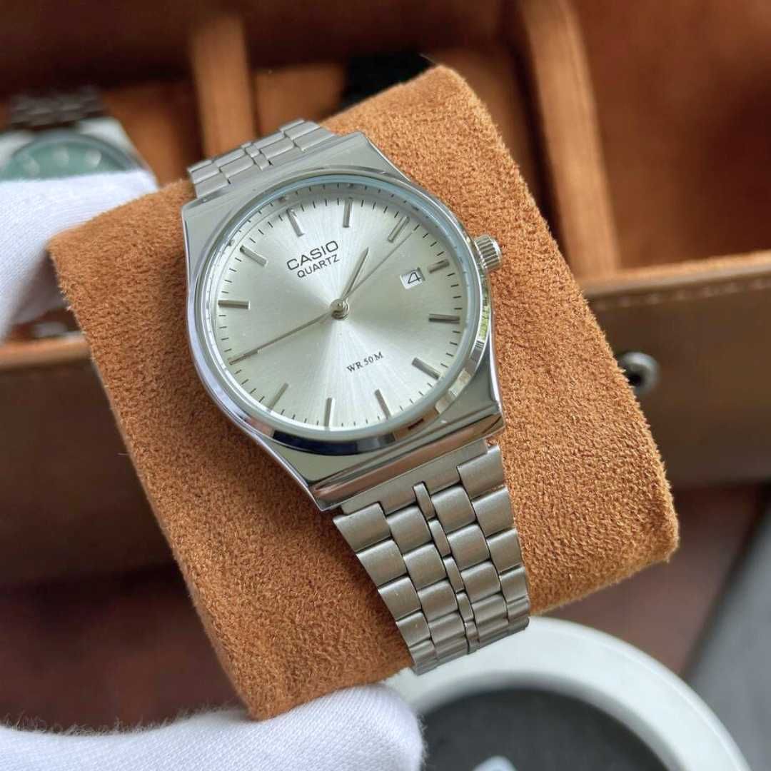 Годинник Casio MTP VС 01 Silver | часы касио b 145 | Часи а159