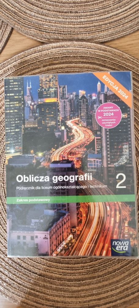 Oblicza geografii 2 zakres podstawowy Nowa Era 2024