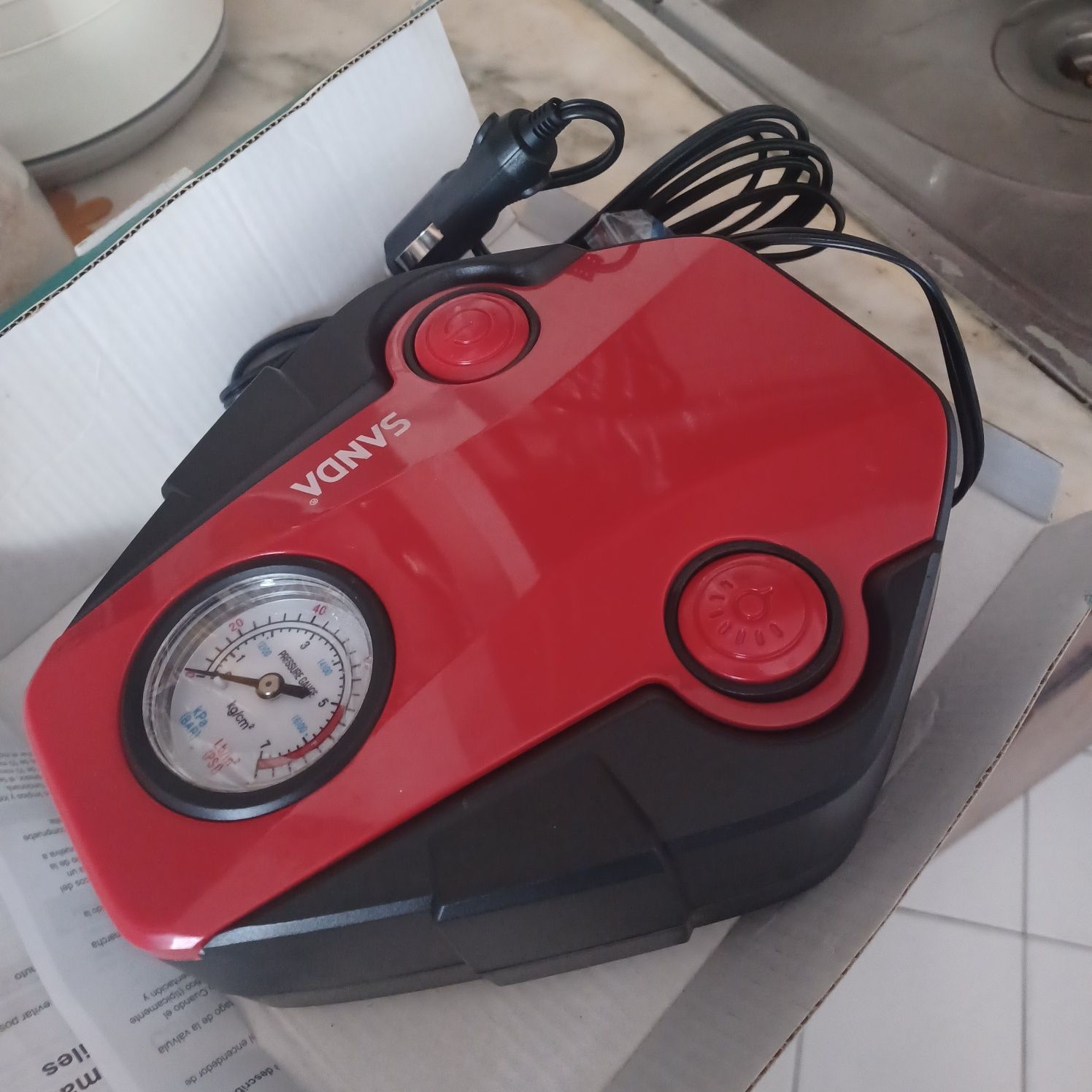 Compressor de ar portátil sanda novo