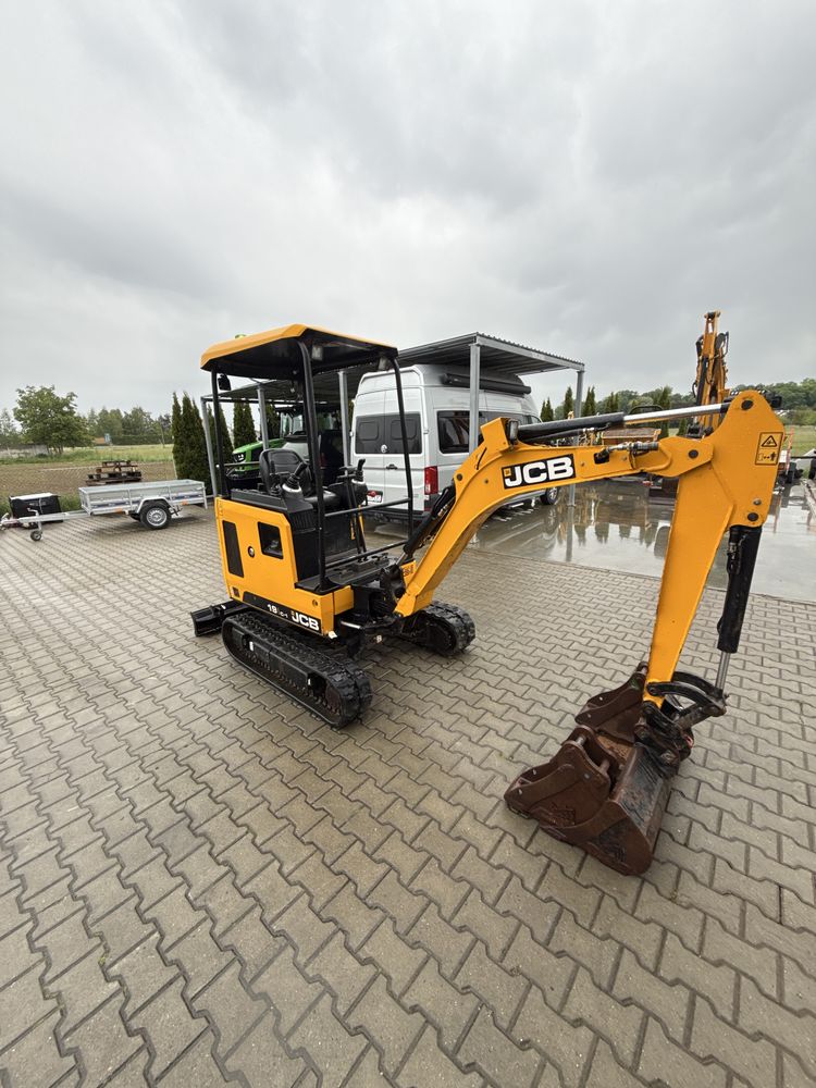 !!! Tylko 950 mth !!! minikoparka JCB 19C-1 2022R 2tony