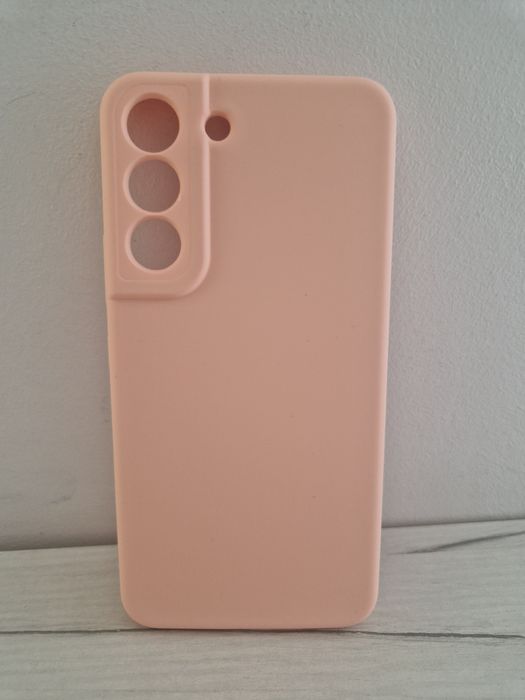 Silicone Lite do Samsung Galaxy S22 brzoskwiniowy