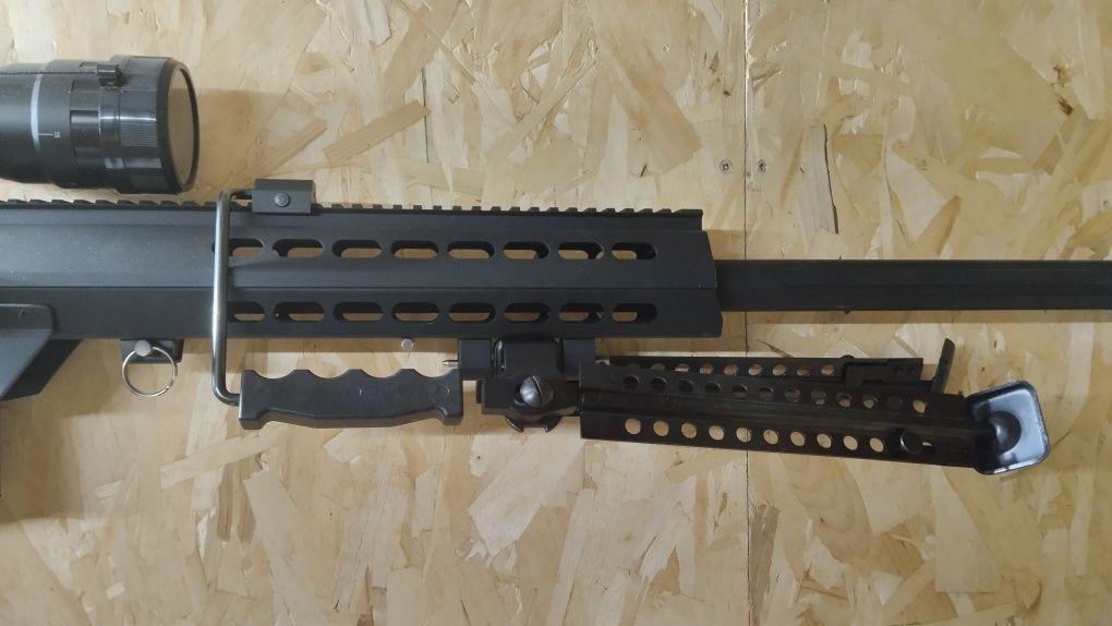 Airsoft Full Metal Snow Wolf 50 Cal. Elétrica (NOVA)