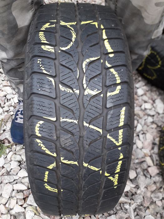 Opona Używana Zimowa 185/55R15 UNIROYAL MS PLUS 66, 1szt