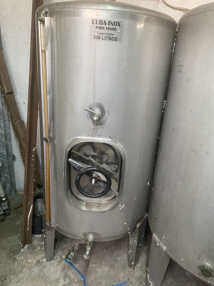 Cuba inox Vinho 350L