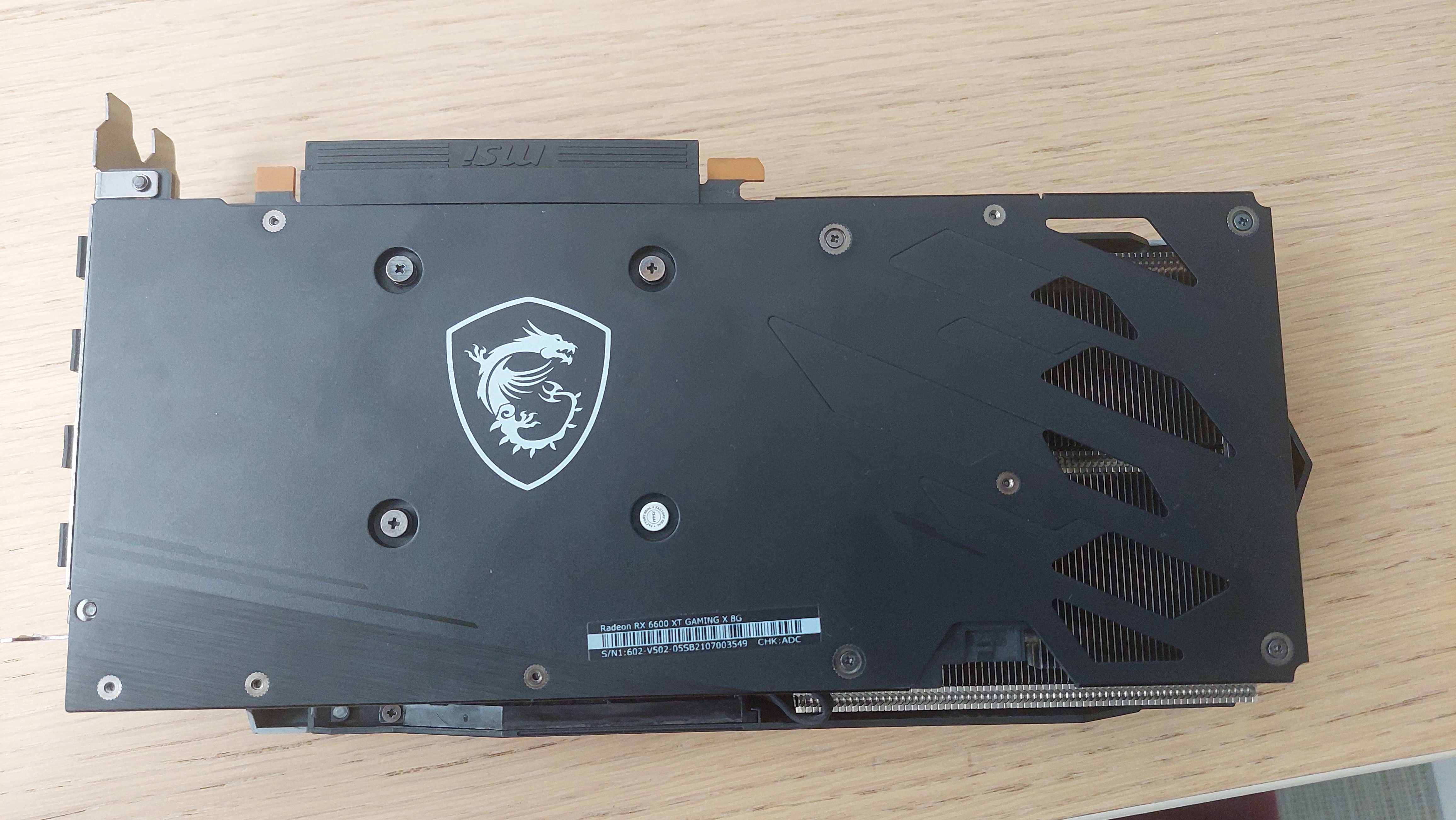 Karta graficzna MSI Radeon RX 6600 XT Gaming X 8GB GDDR6