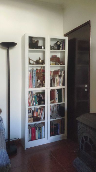 Estante, branco, 80x30x202 cm