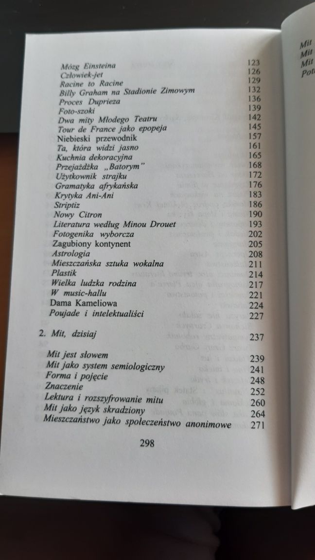 Mitologie - Roland Barthes