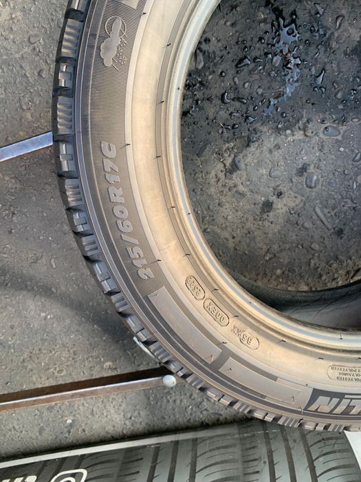 Шини 215/60 R17C Michelin 2022/17p зима 7,4/6,6мм