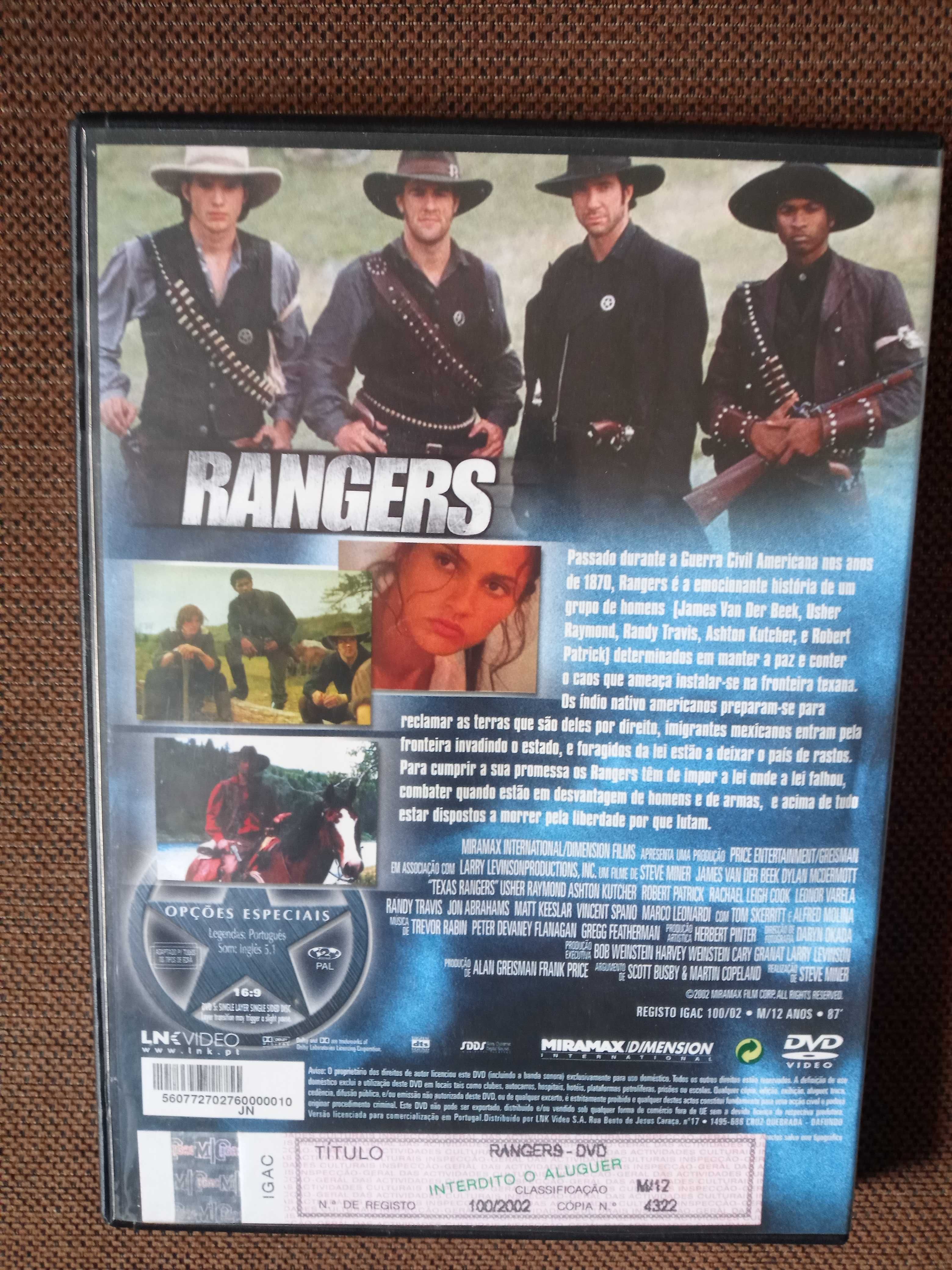 filme dvd original - rangers