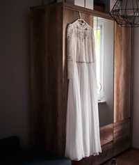 Piękna, zwiewna, lekka suknia ślubna!