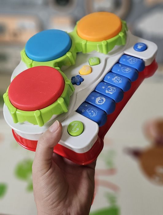 Розвиваюча музична іграшка Піаніно Барабан