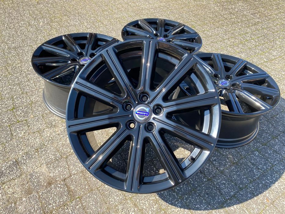18" Volvo oryginal 5x108  8j et55  XC60 XC70 V70  S90  R-design Czarne