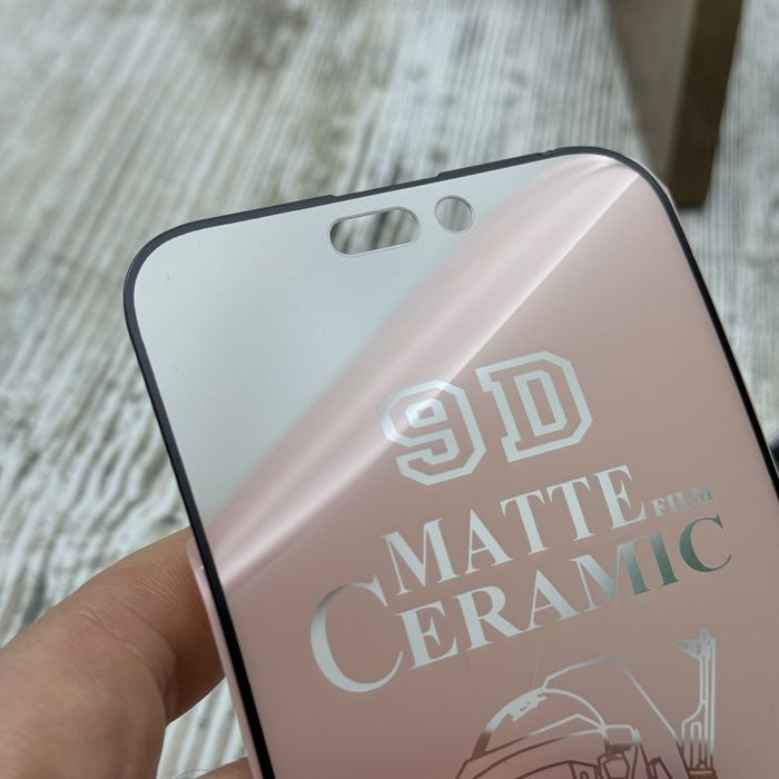Гибкое стекло Matt Ceramics на iPhone 16 Pro Max / 16 Pro/ 16