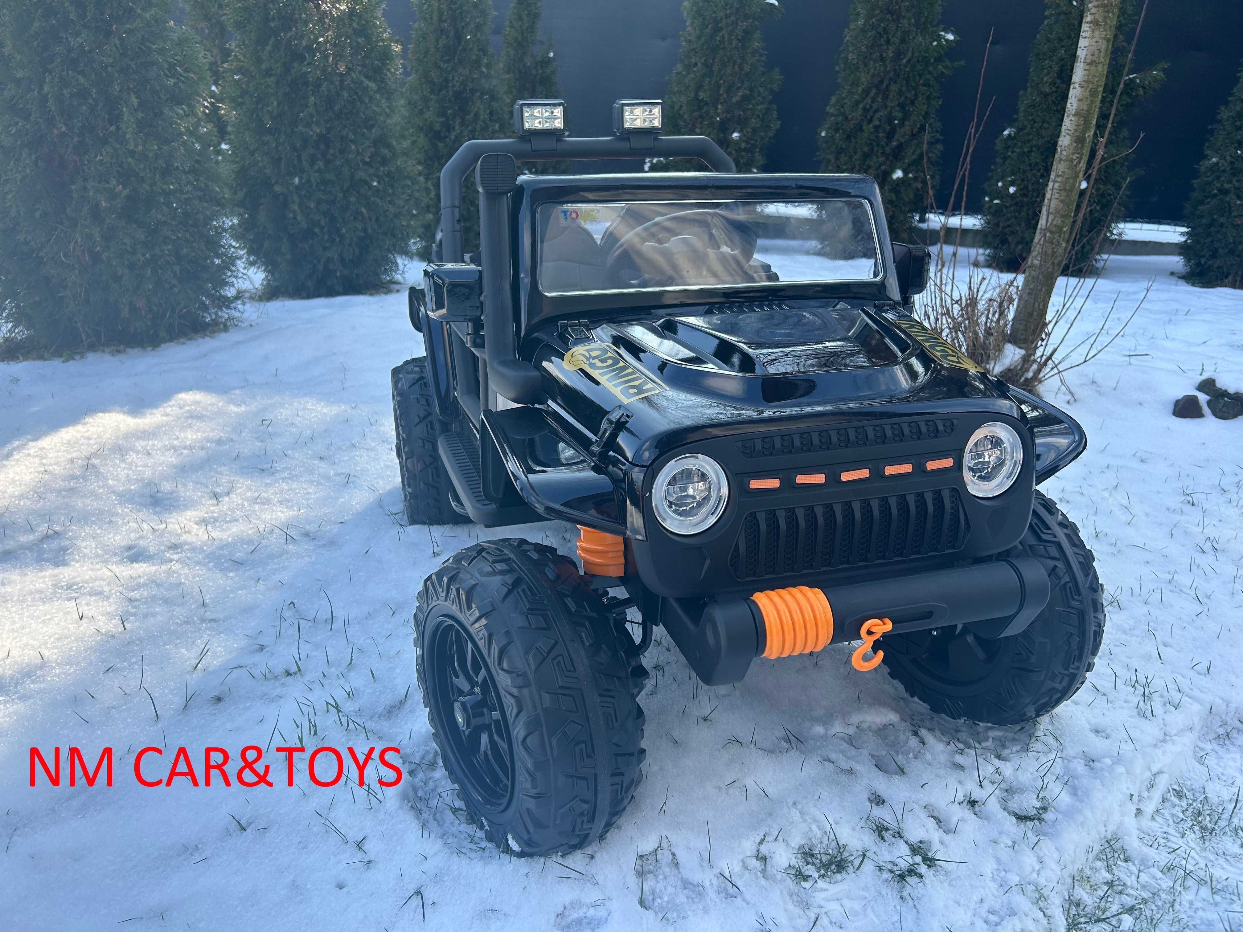 udźwig 100kg samochód jeep Auto na akumulator 4x4 180W lakierowany