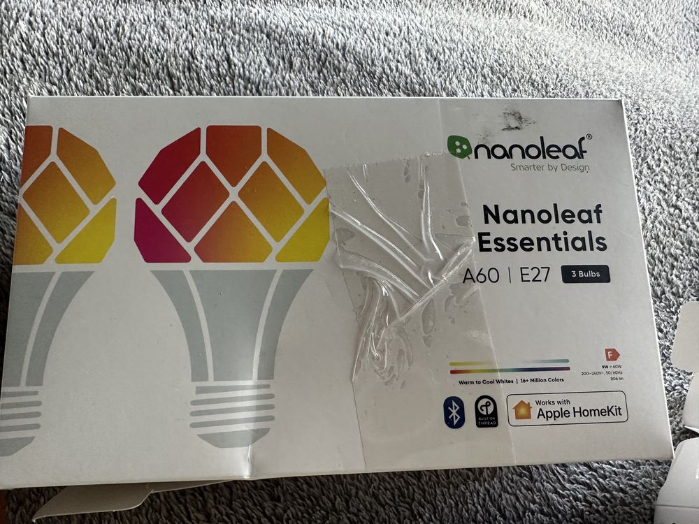 Nanoleaf Essentials Żarówka Led, Wielokolorowy, 2x E27