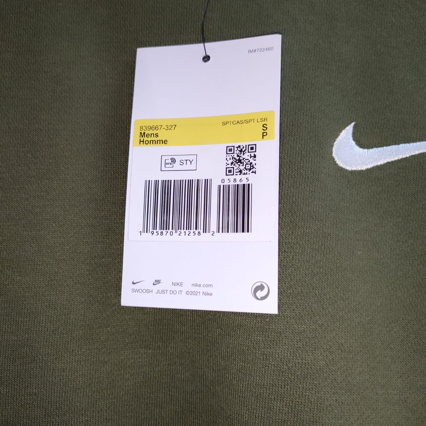 Nike Crewneck Green Olive