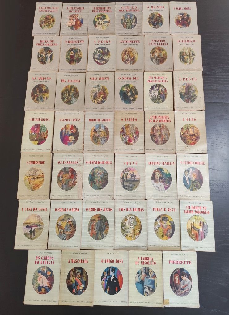 Lote de 41 Livros Antigos - Livros do Brasil - Coleção Miniatura