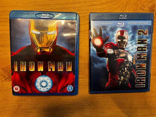 Iron Man 1 i 2 (bluray)