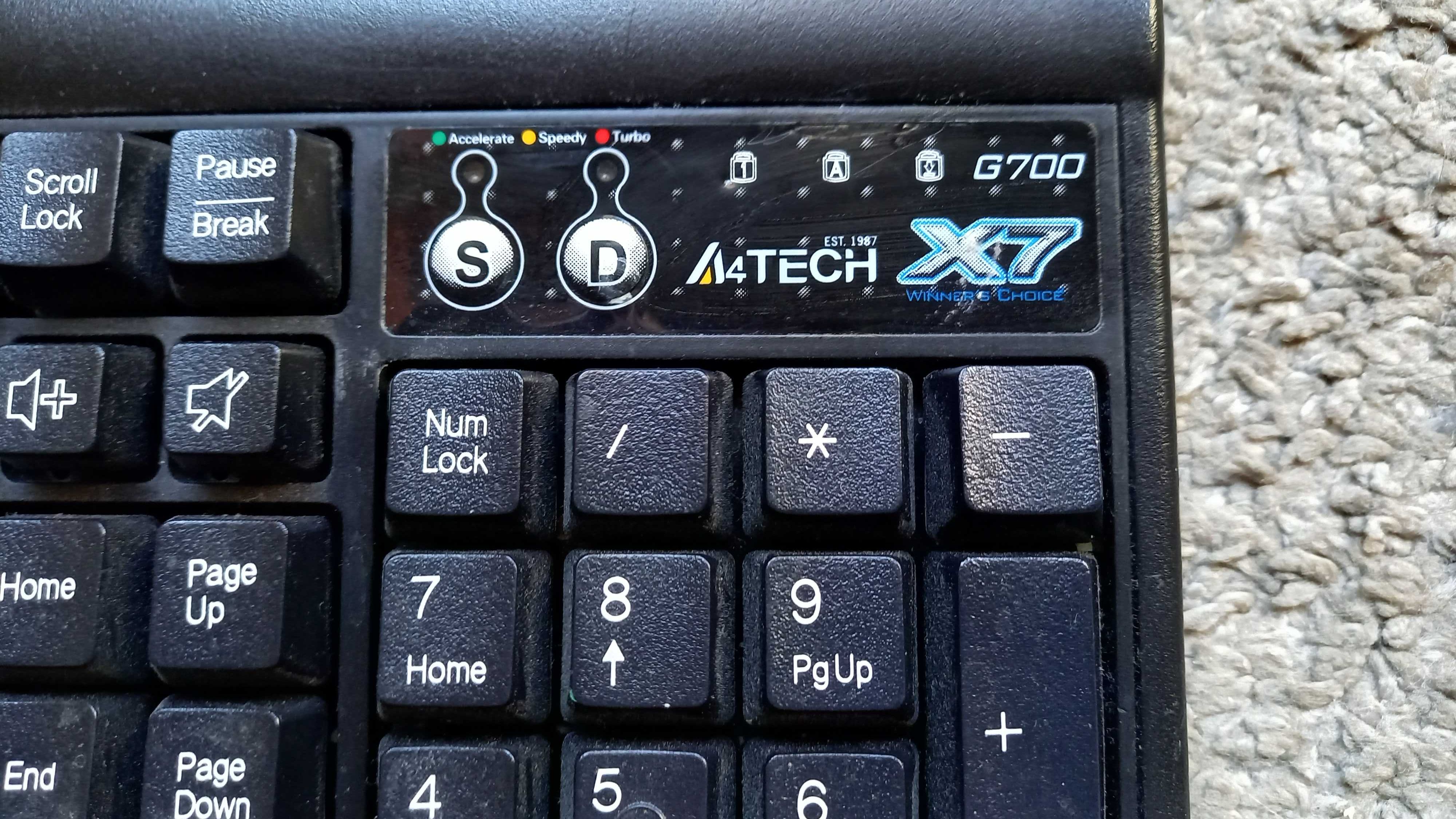 Klawiatura do gier A4 Tech, Typ G700 x 7