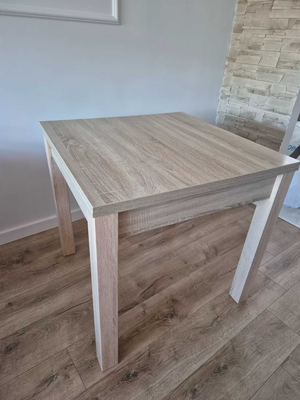 Stół 80x80 rozkładany