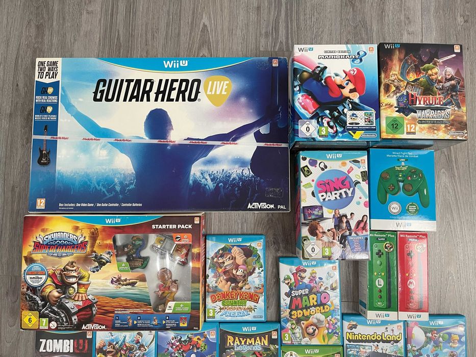 Vendo vários jogos para Nintendo Wii U / Edições Especiais / Comandos