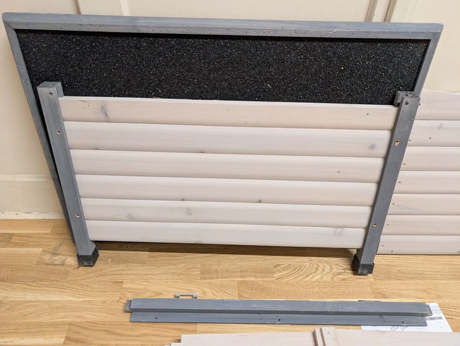 Trixie Classic Natura Buda dla Psa z Płaskim Dachem S-M 85x60x58cm