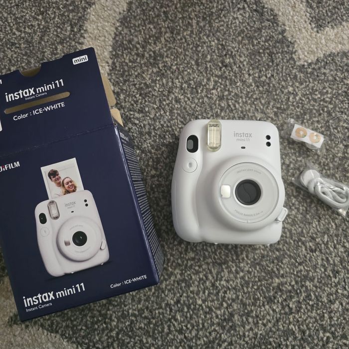 Fujifilm Instax Mini – Ice White – NOWY – Idealny na prezent!
