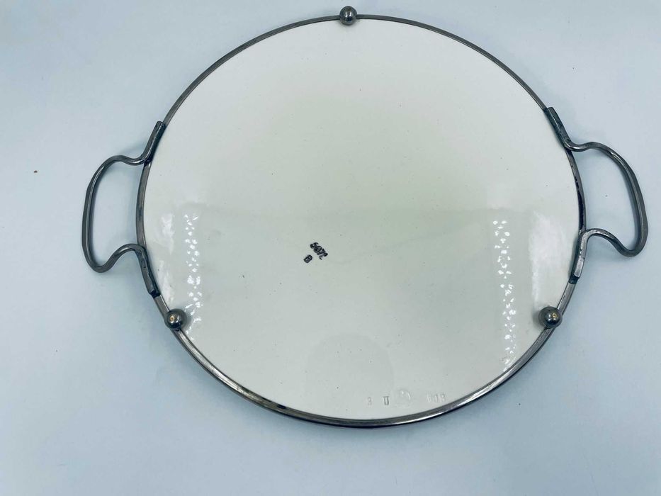 Taca, patera porcelanowa z motywem owoców