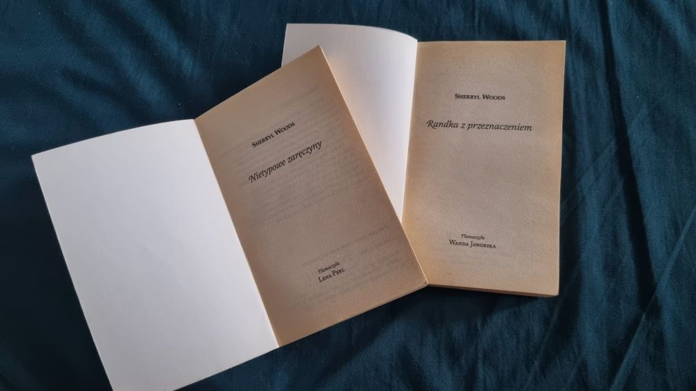 Sherryl Woods 2 szt. Nietypowe zaręczyny i randka z przeznaczeniem