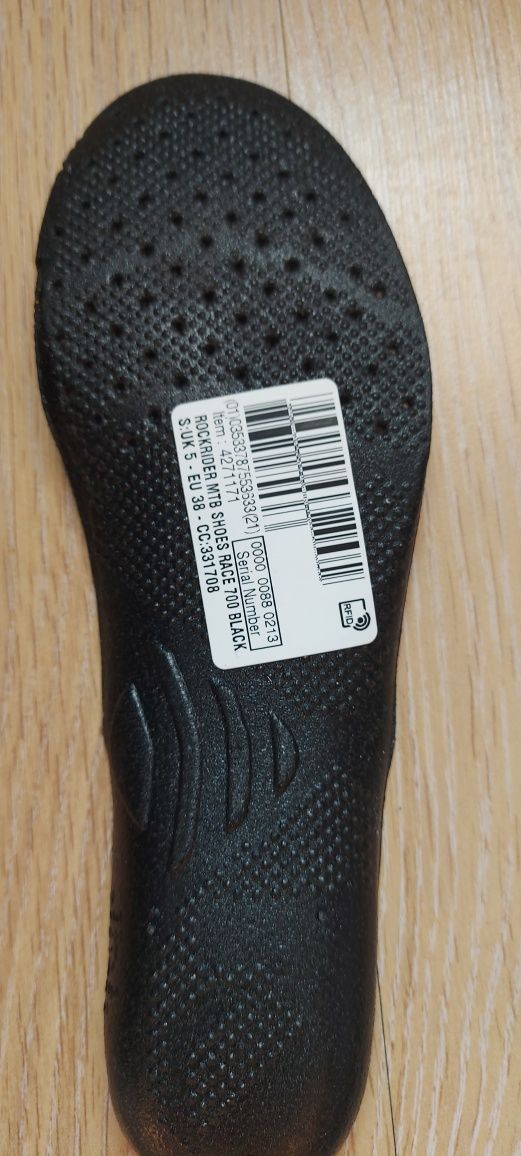 Buty rowerowe MTB Rockrider Race 700 unisex  rozm. 38