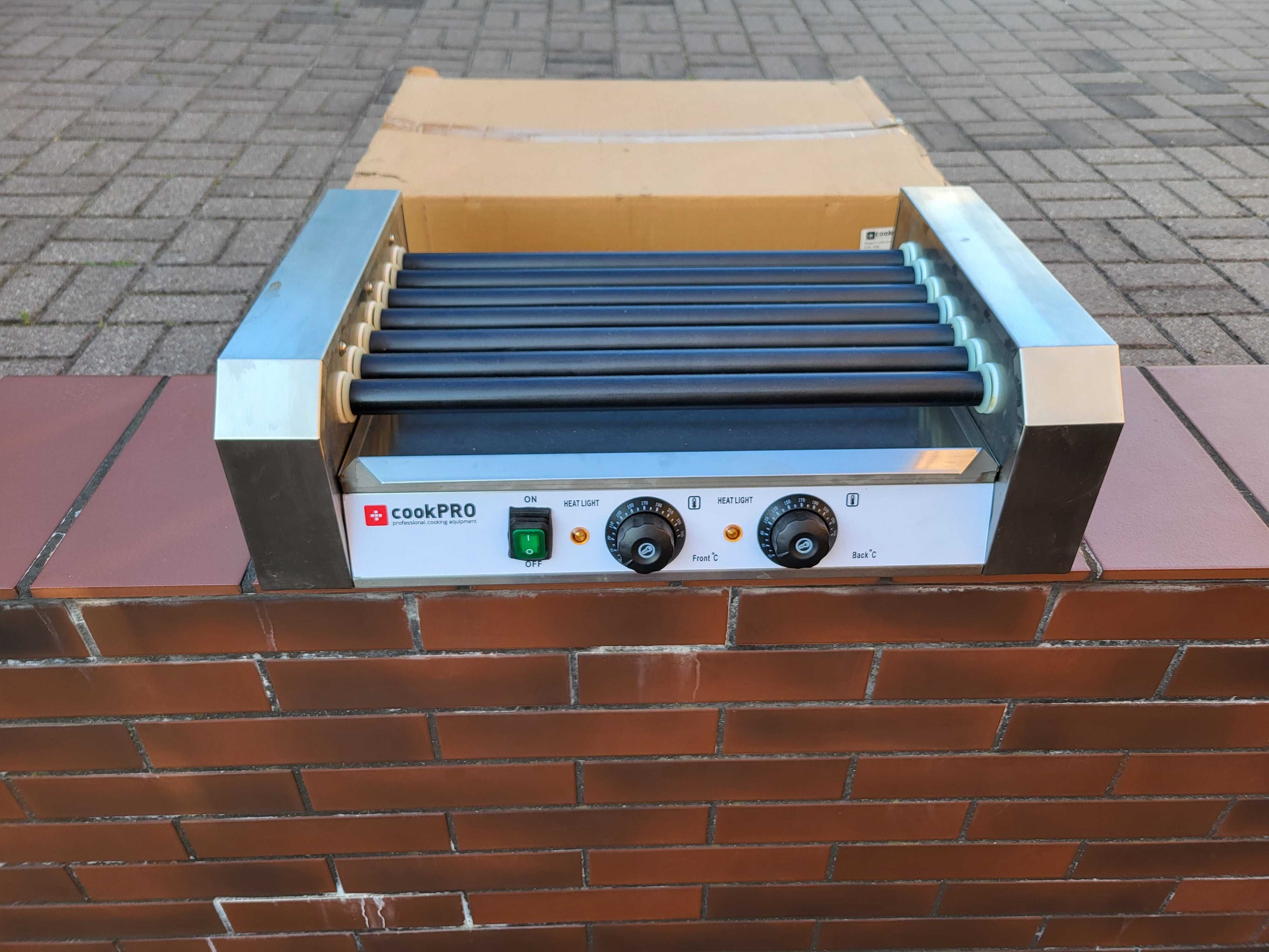 Roller grill podgrzewacz do parówek 7 rolkowy cookPRO