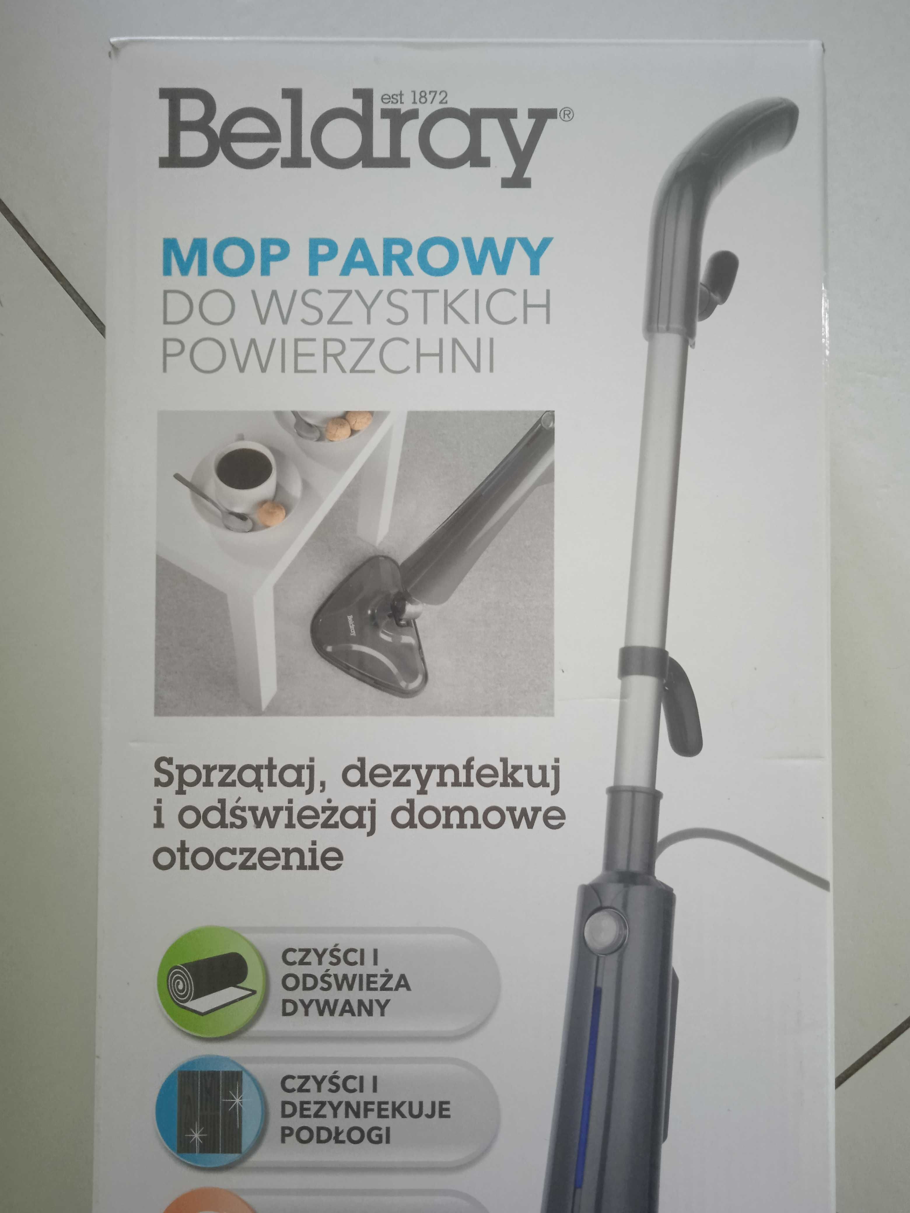 Mop parowy Beldray 1300 W / 350 ml NOWY