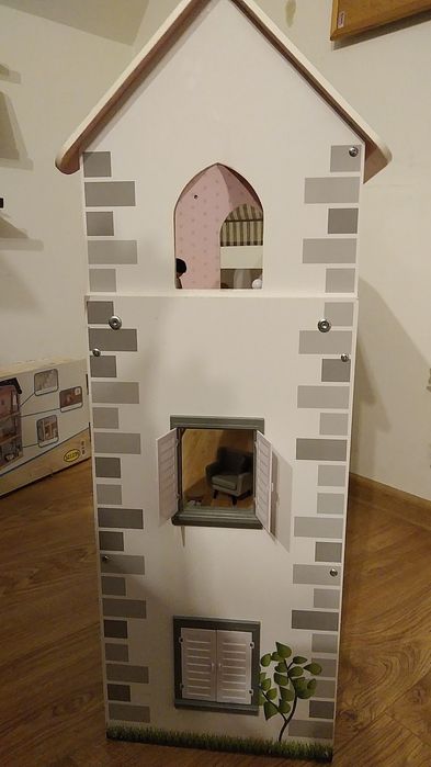 Drewniany domek dla lalek Playtive 80 cm stan bdb