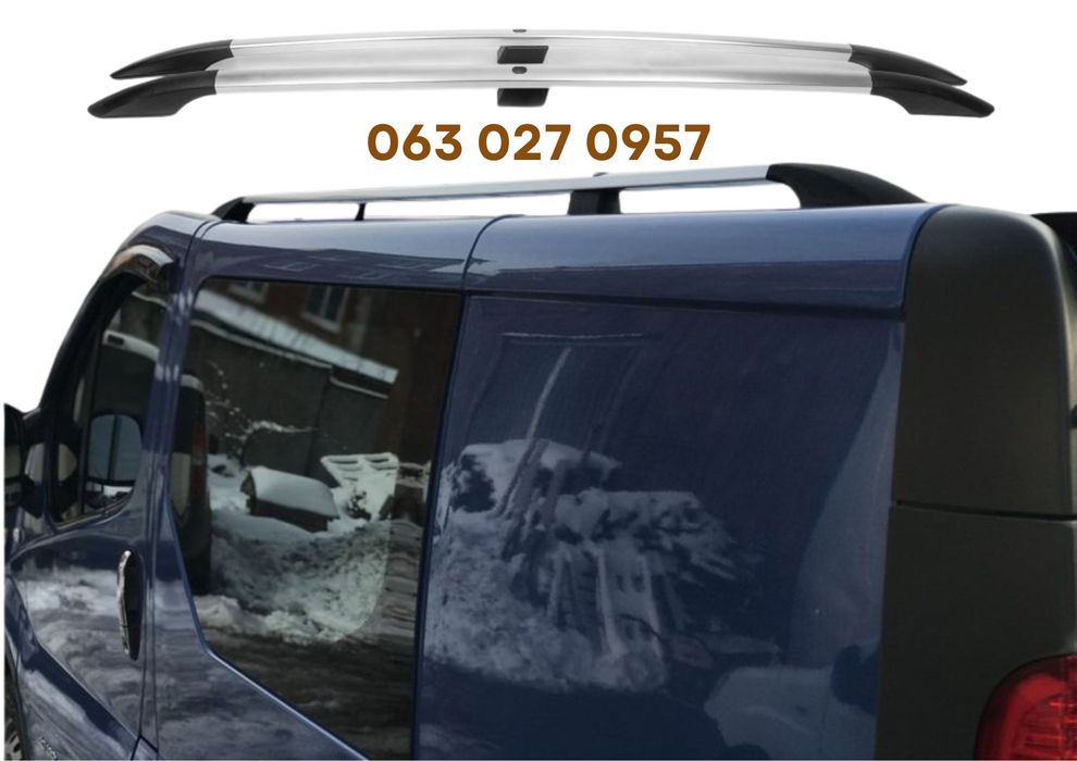 Дуги Рейлінги Trafic, Vivaro, Primastar, NV300. Багажник на кришу авто