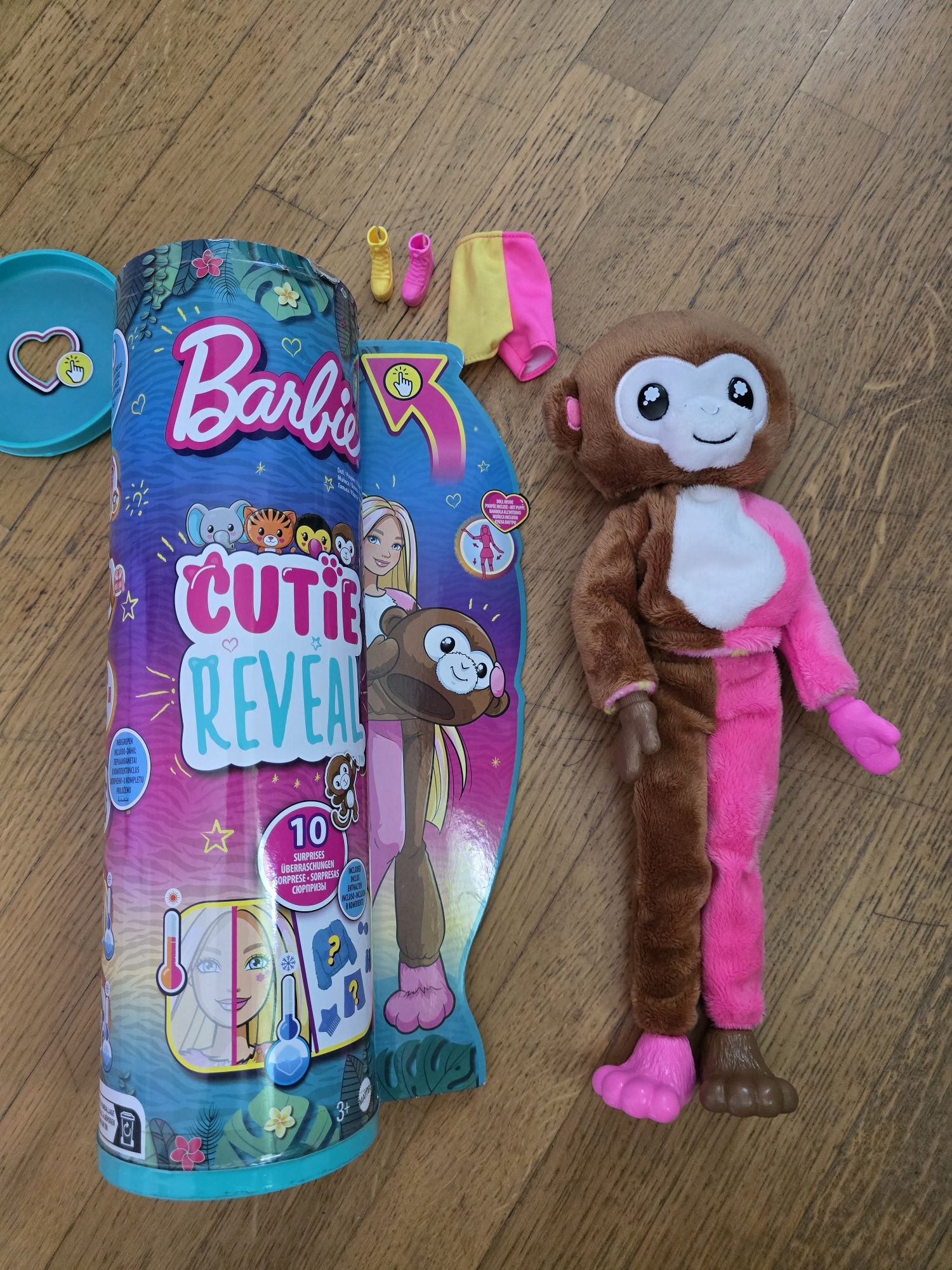 Лялька Barbie Cutie Reveal Друзі з джунглів Мавпеня