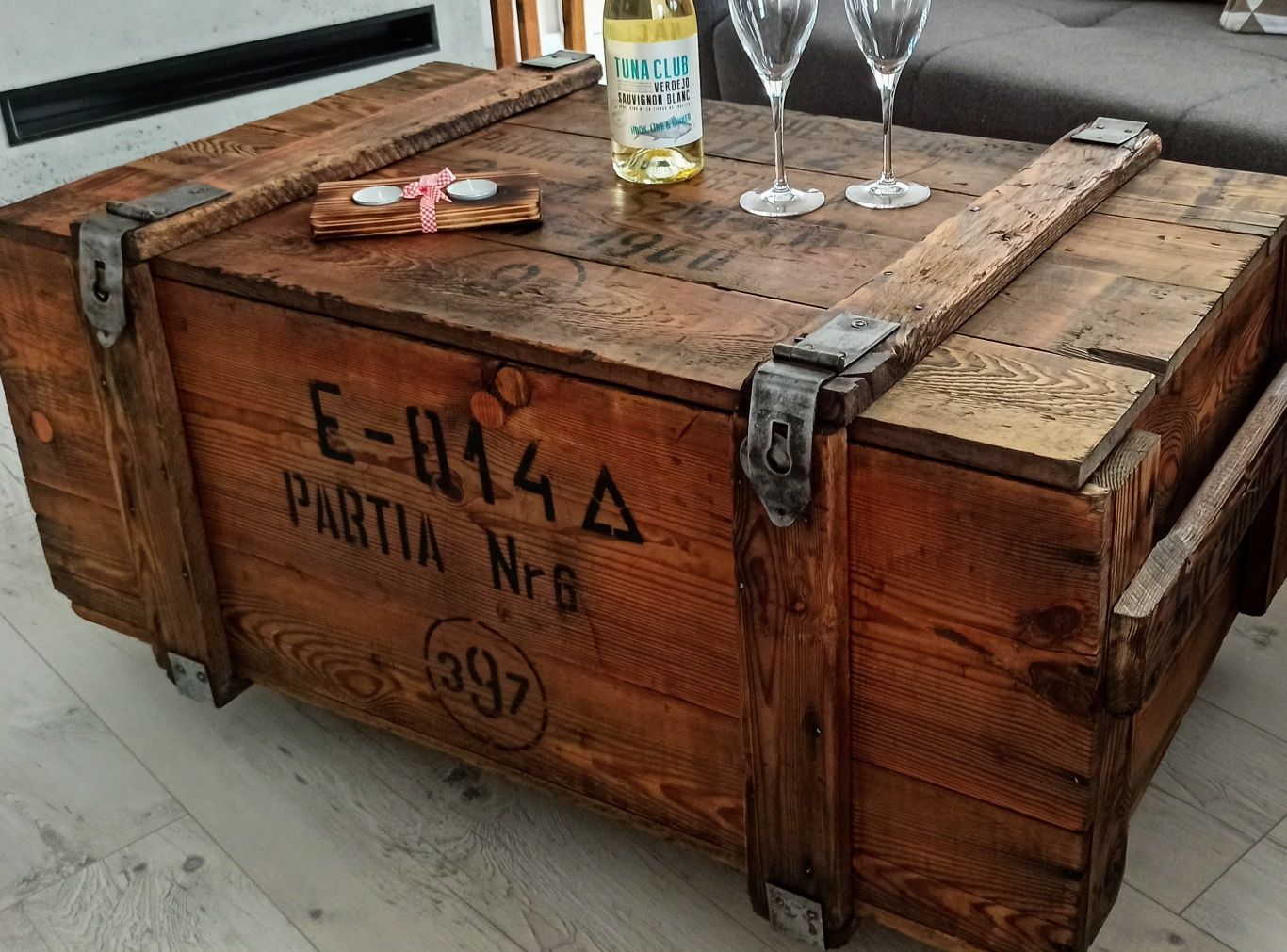 Stolik kawowy rustykalny Loftowy  industrial loft boho