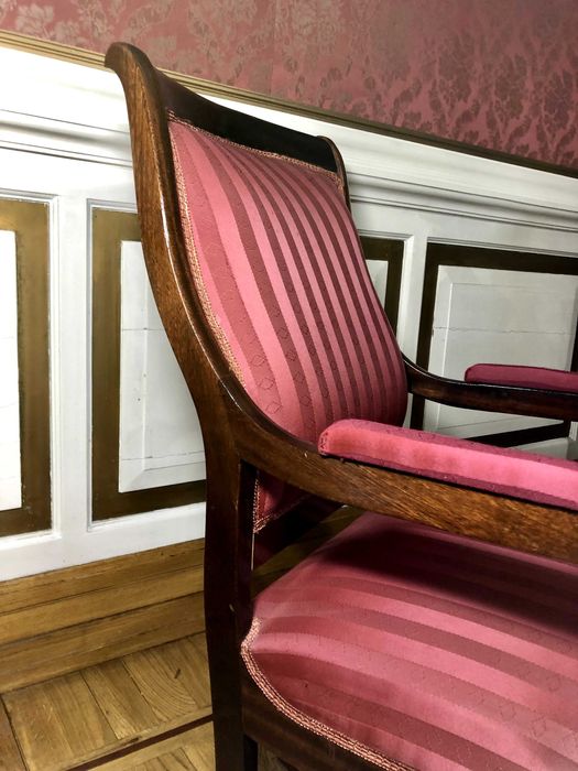 Lata 60' fotele typu Bergér, 2 szt., Berżer Henrykow