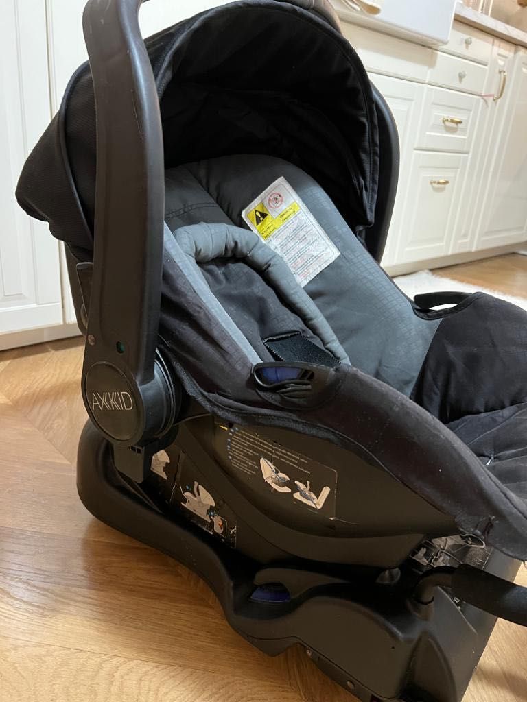 Fotelik dla noworodka AXKID babyfix 0-13kg z bazą isofix