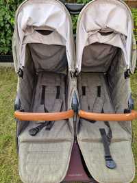 Wózek bliźniaczy rok po roku Valco Baby Snap Duo Trend charcoal