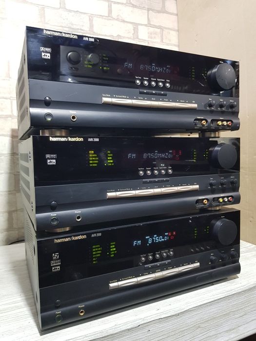 AV ресивер/підсилювач Harman/kardon AVR /3000/2000/2550 5x50Вт  б/у