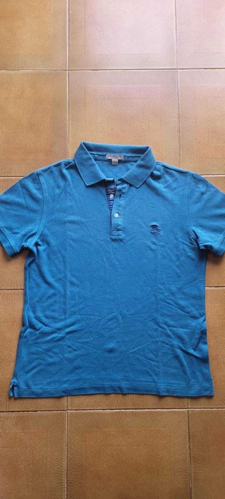 Polo Burberry (Azul Turquesa)