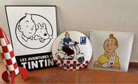 CHAPA esmaltada Tintin