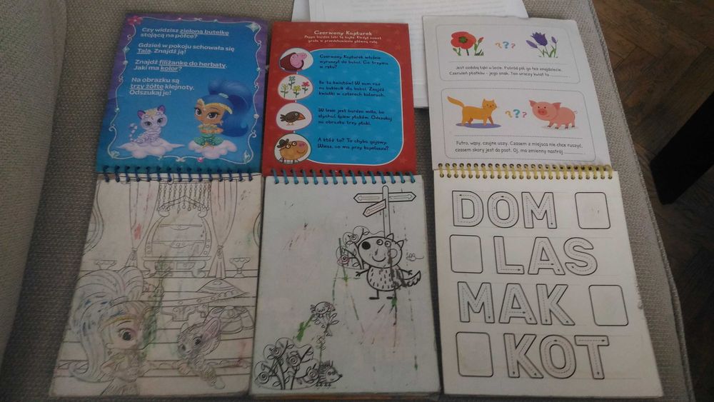 Wodne kolorowanki z pędzelkiem