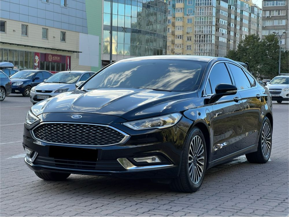 Ford Fusion plug-in hybrid Форд фьюжн плагин гибрид 2017